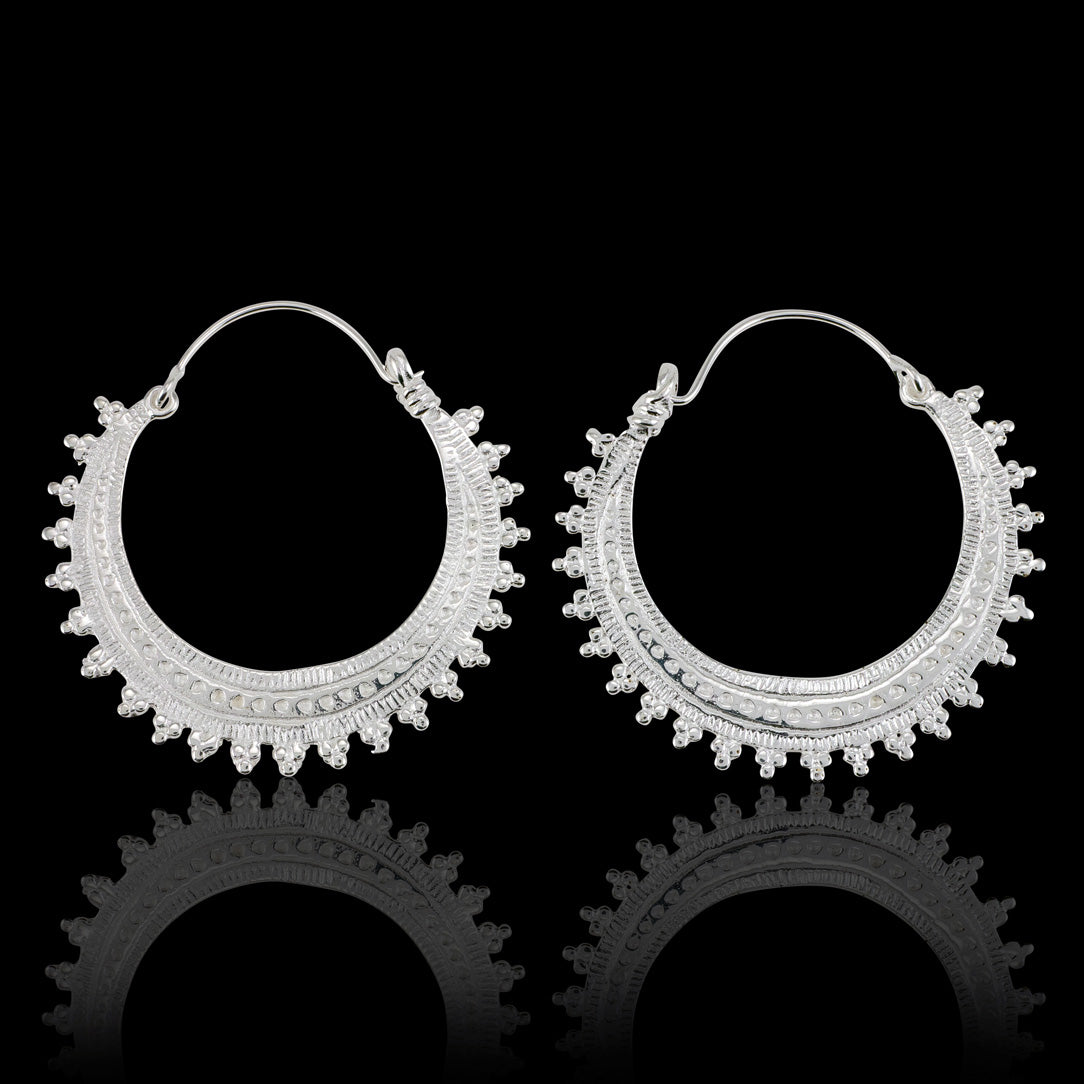 Hilltribe Hoops - Silver Posts