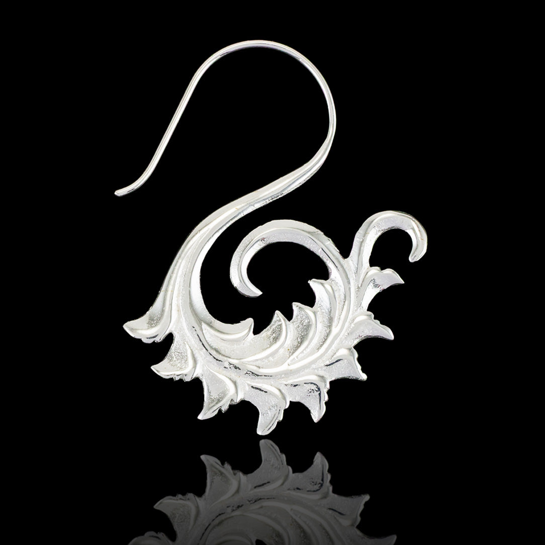 Fire Curls - Silver Posts