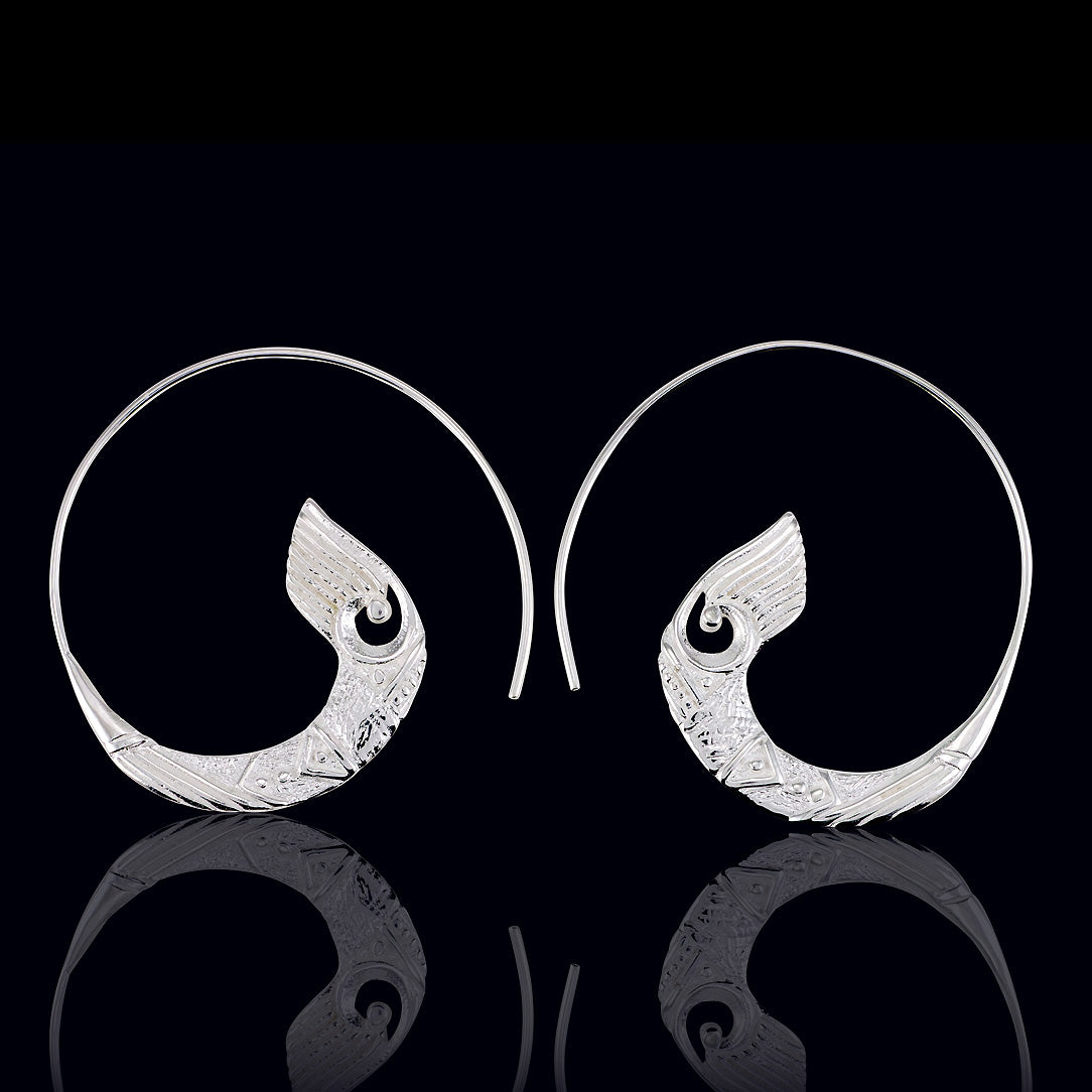 Sincara Spirals - Silver Posts