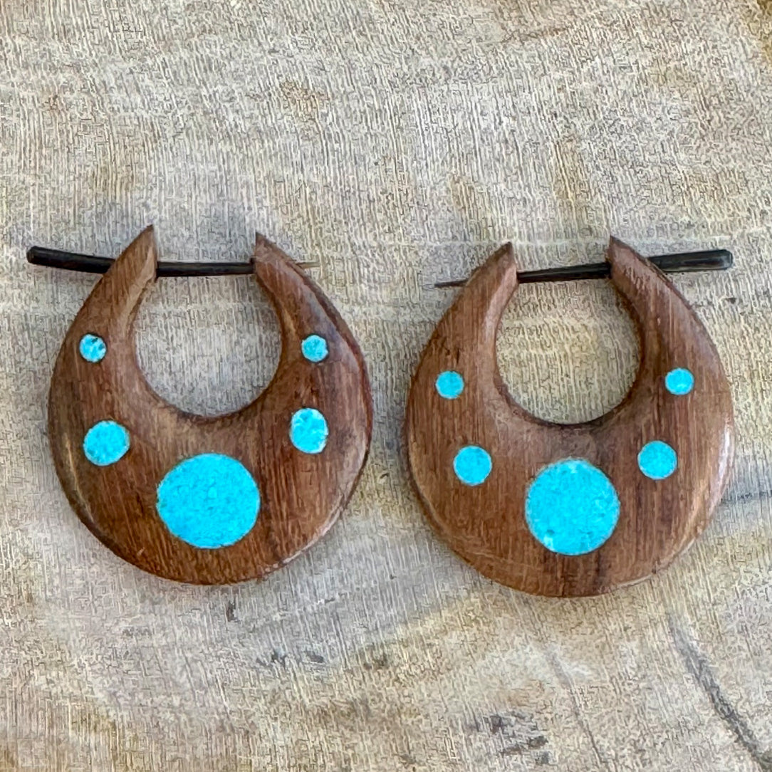 Mateo Hoops - Wood