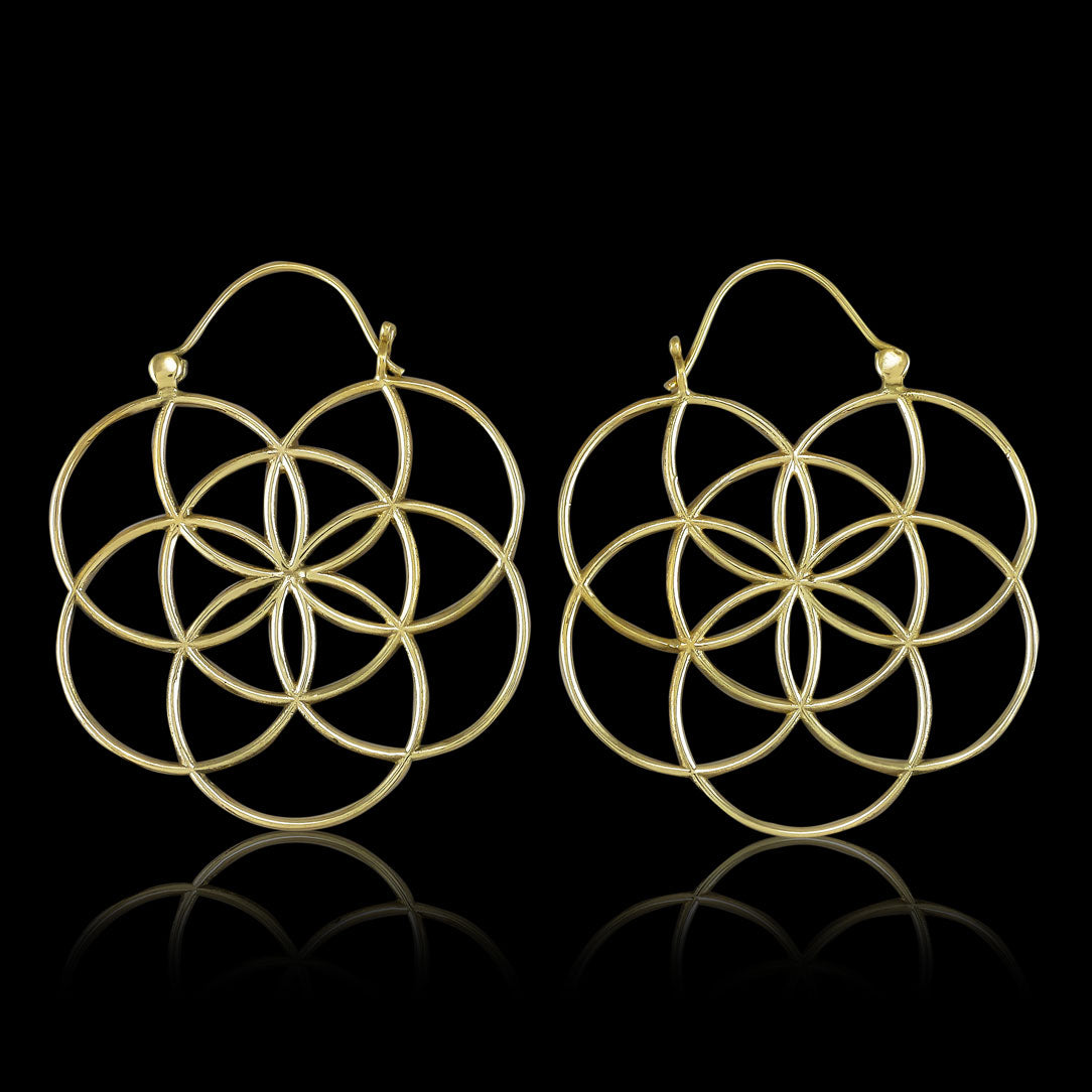 Flower of Life Hoops