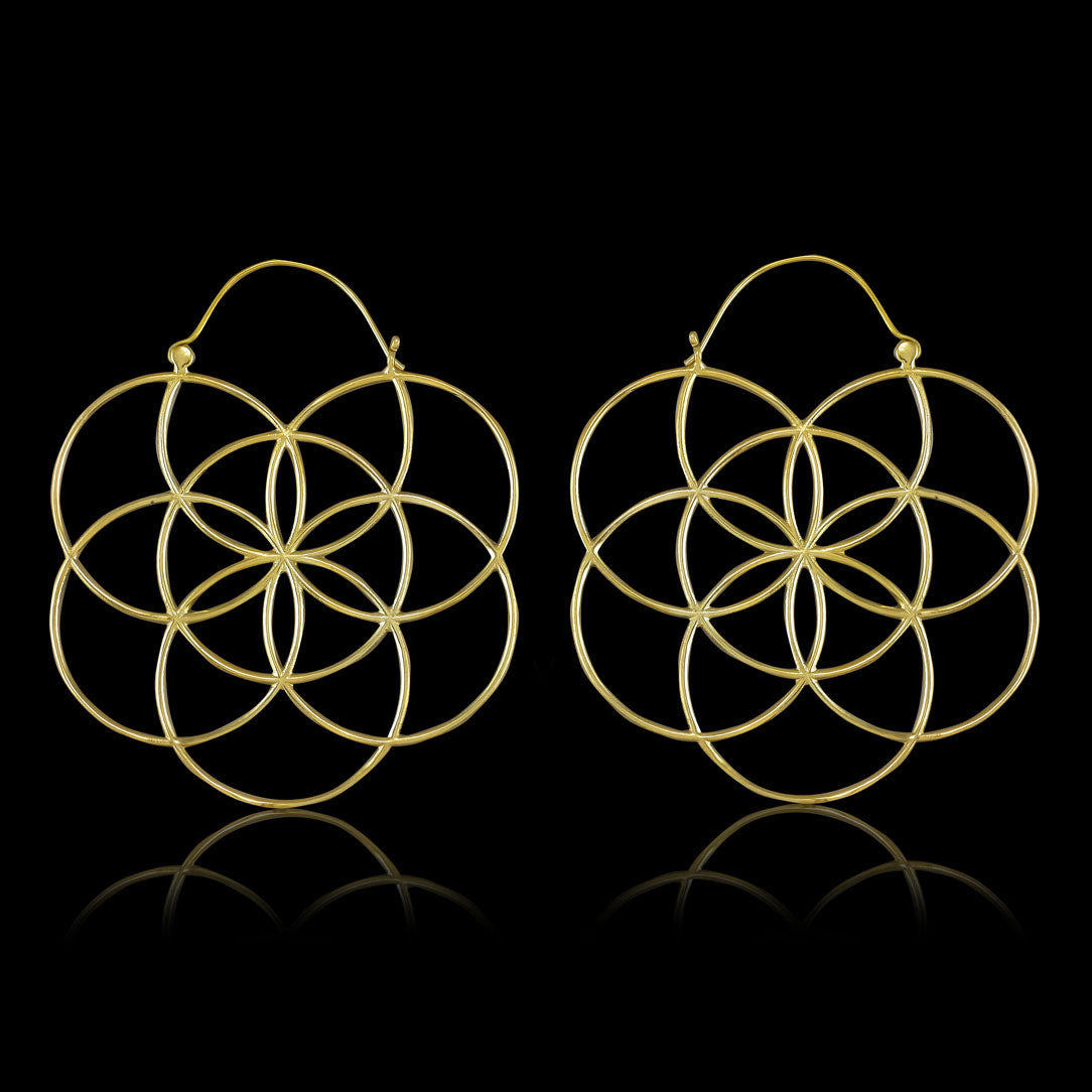 Flower of Life Hoops