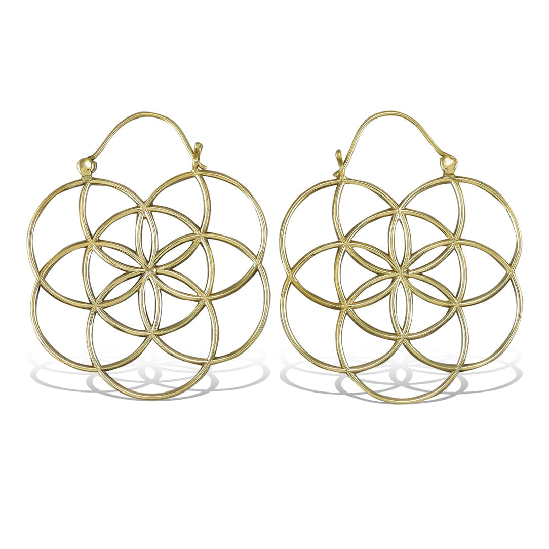 Flower of Life Hoops