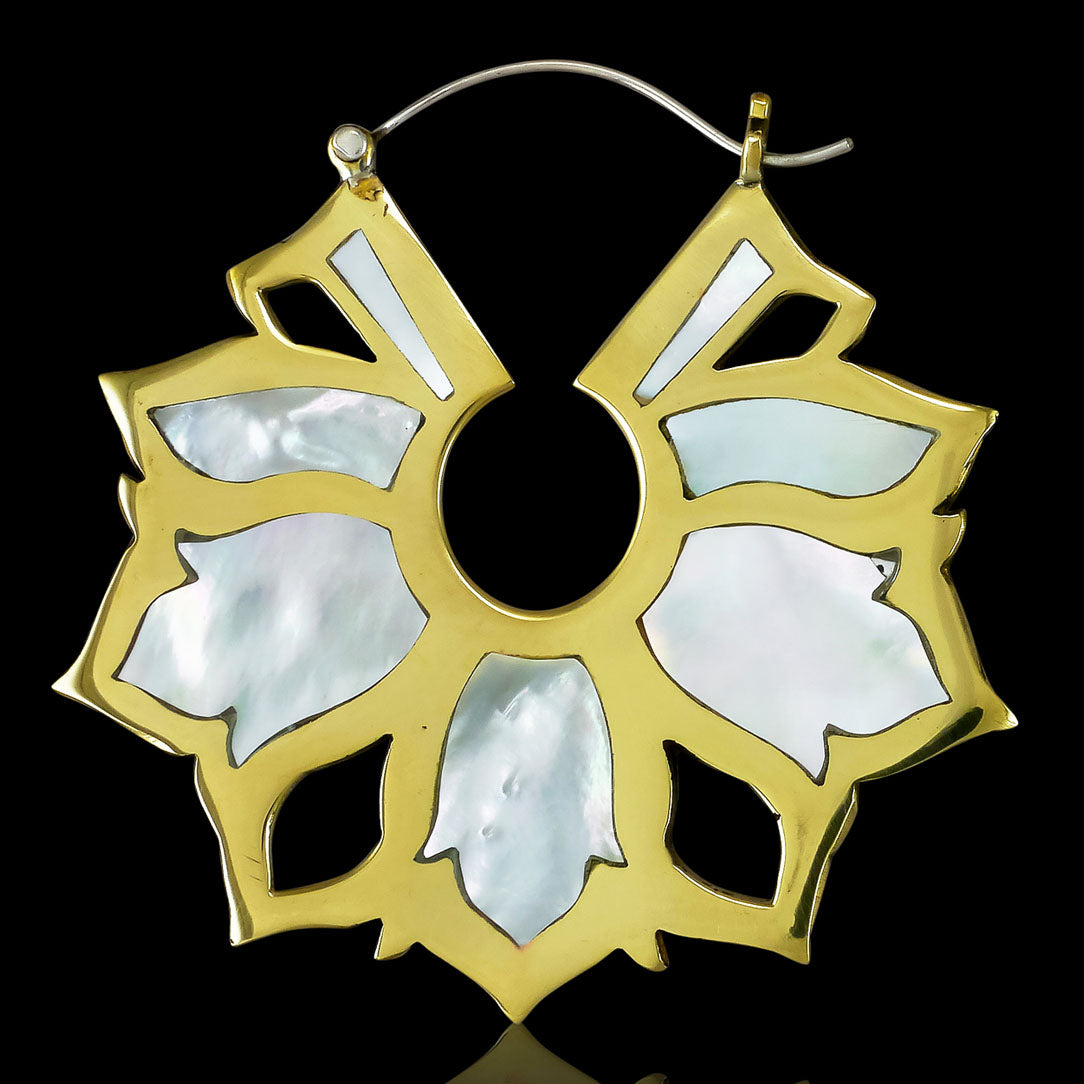 Kiana Hoops - Silver Post