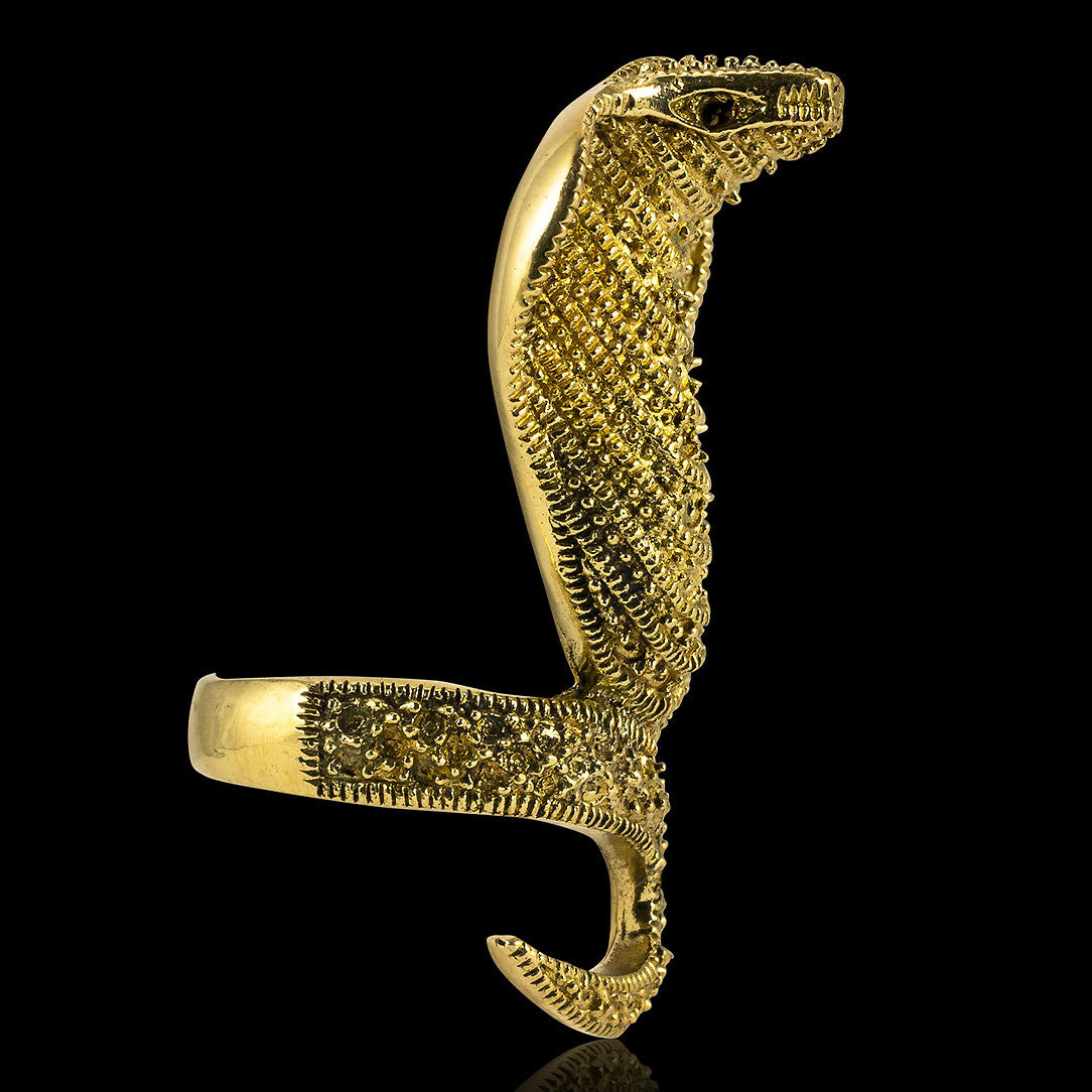 Cobra Ring- Brass