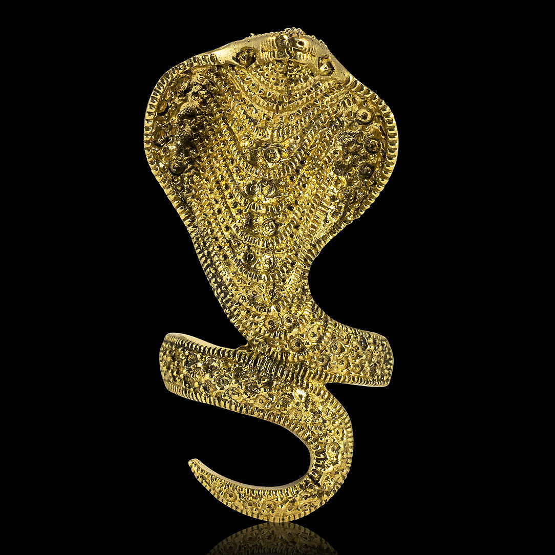 Cobra Ring- Brass
