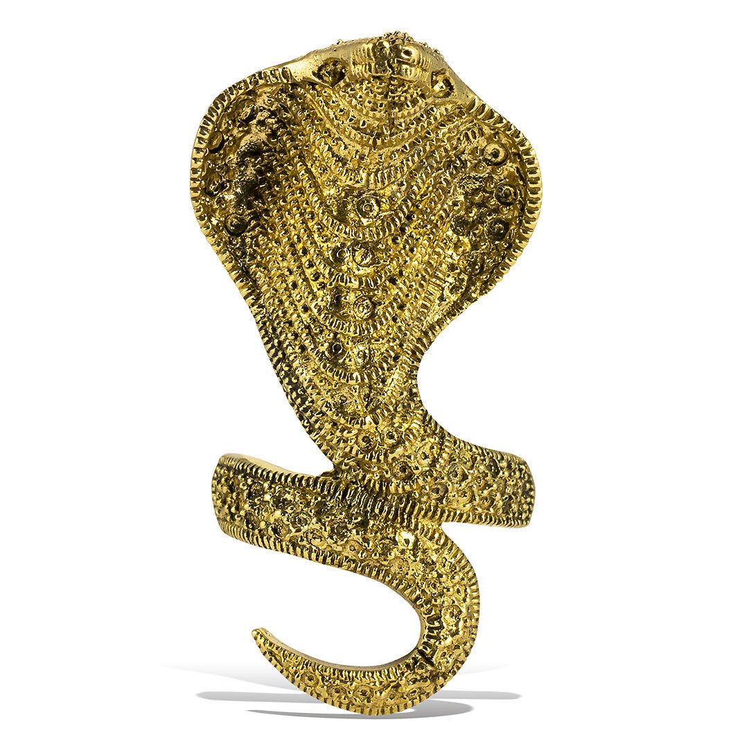 Cobra Ring- Brass