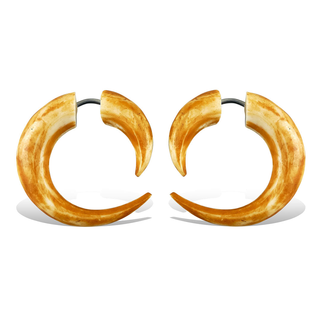 Crescent Hooks - Bone