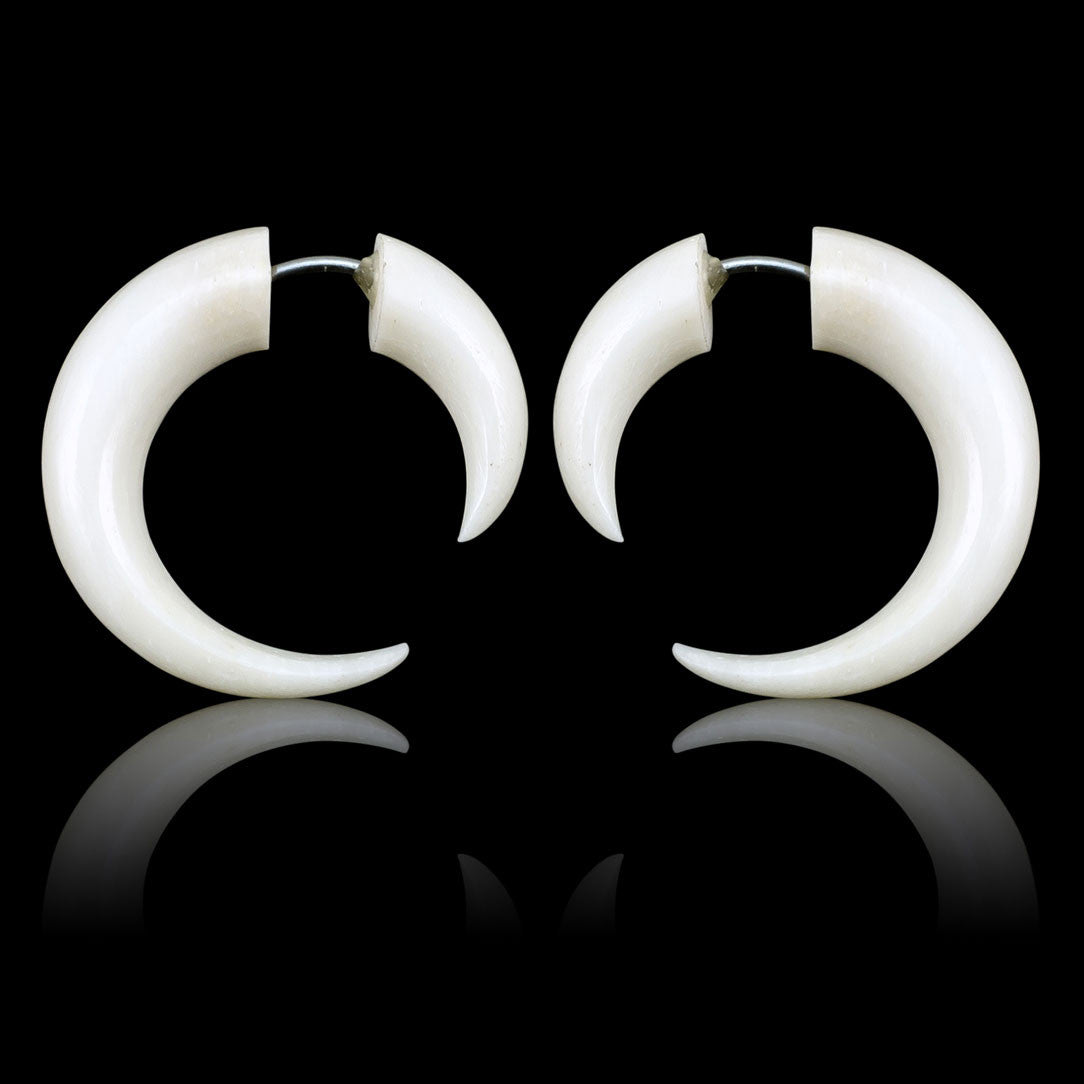 Crescent Hooks - Bone