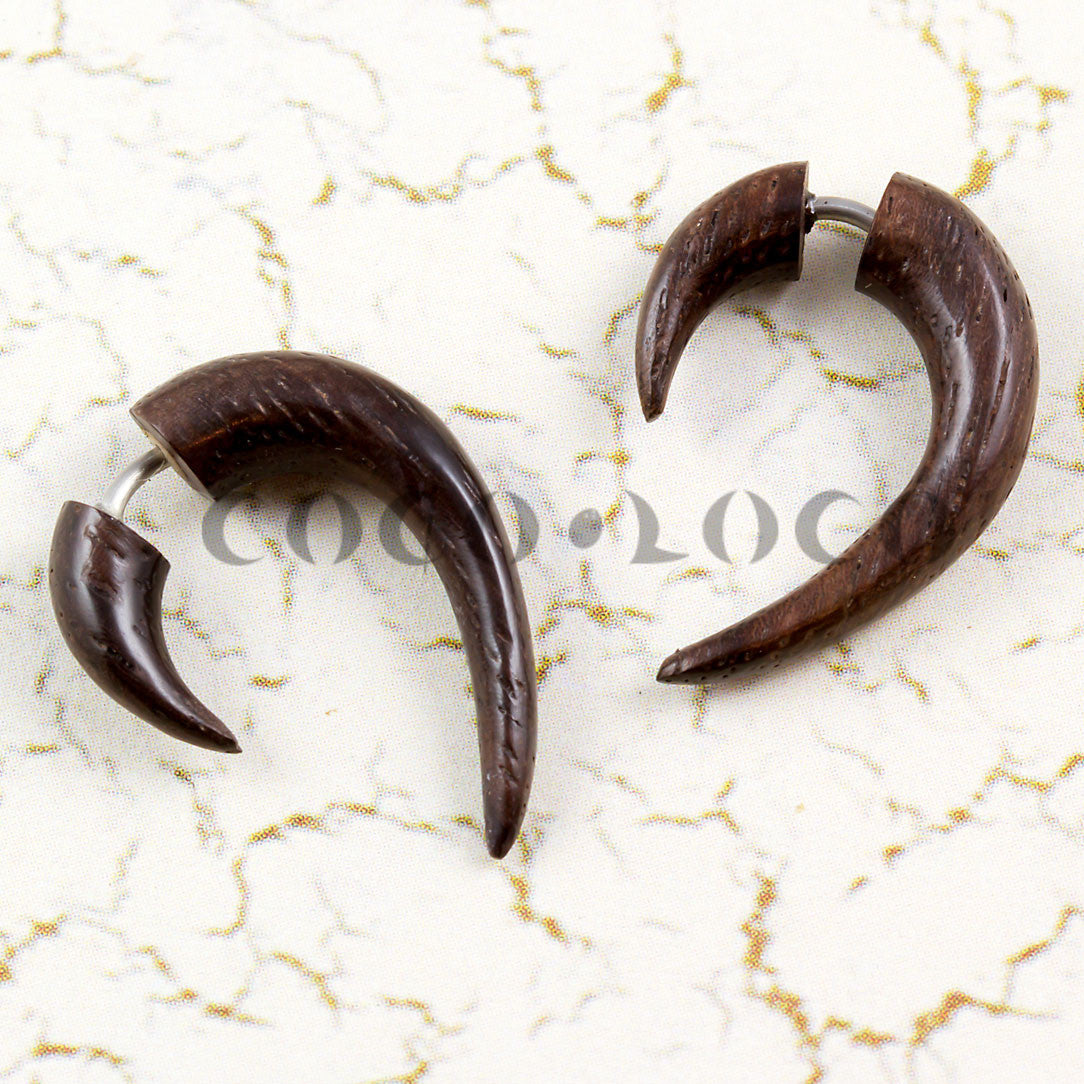 Fish Hooks - Wood