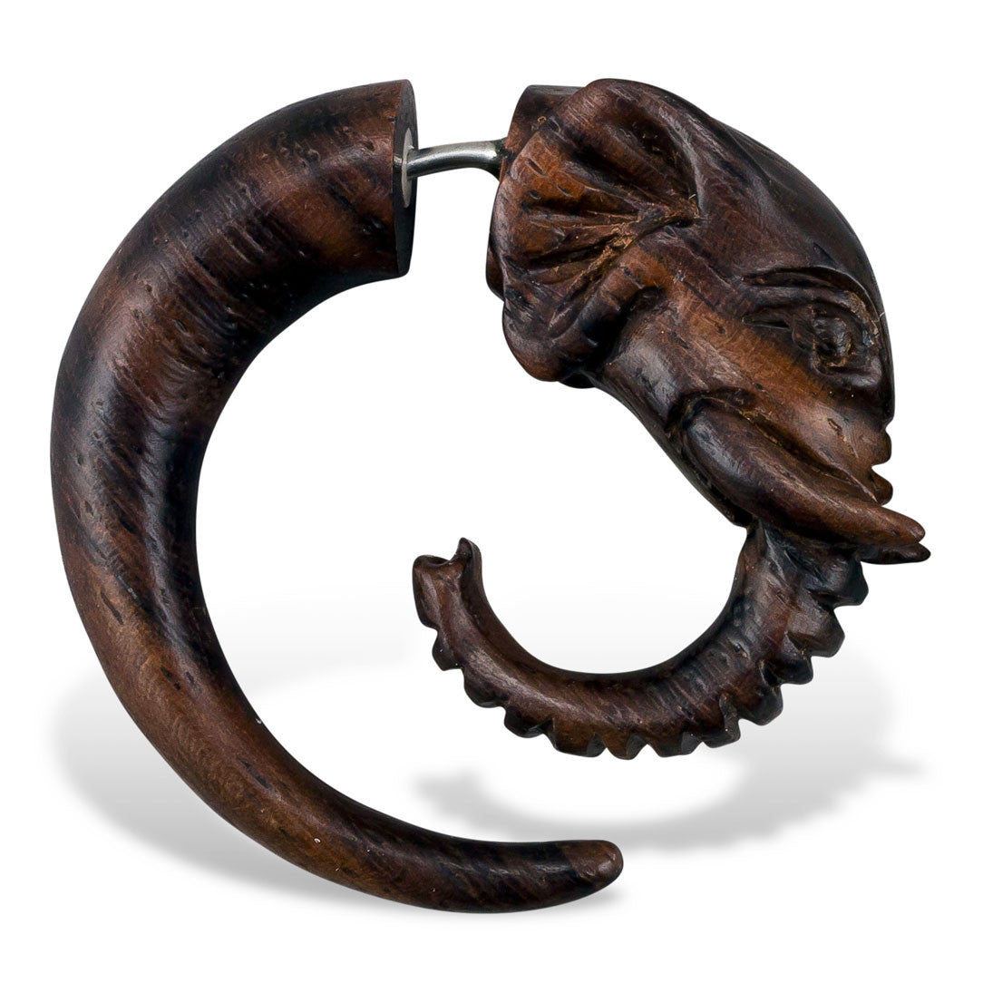 Elephant Spirals - Wood