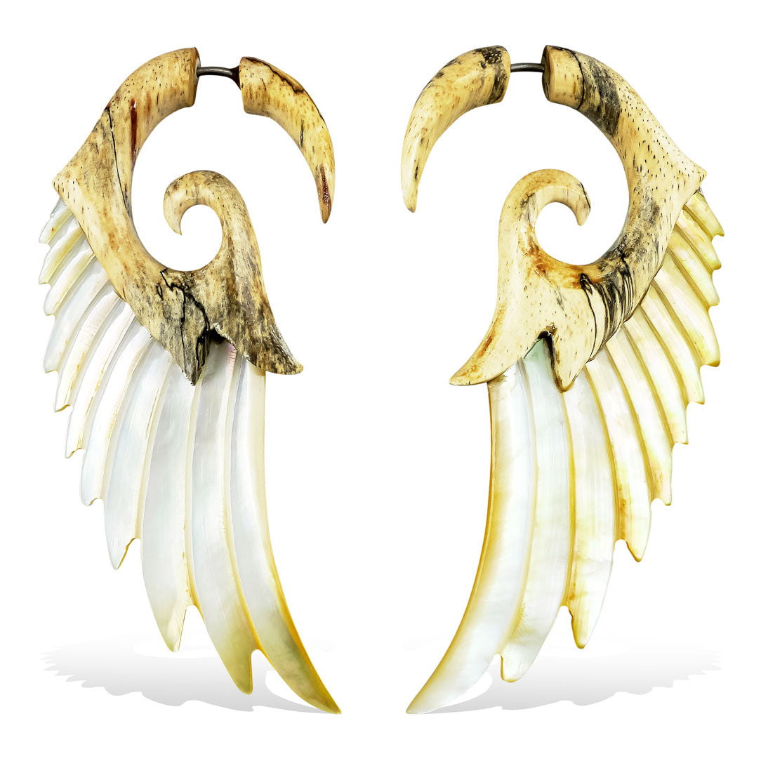 Striking Wings - Wood & Shell