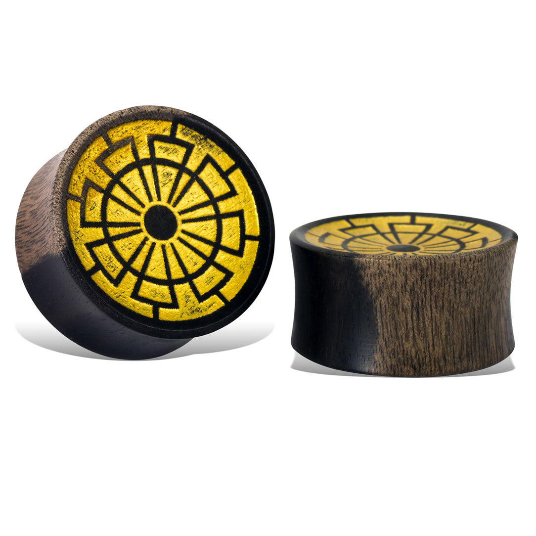 Mayan Sun - Wood
