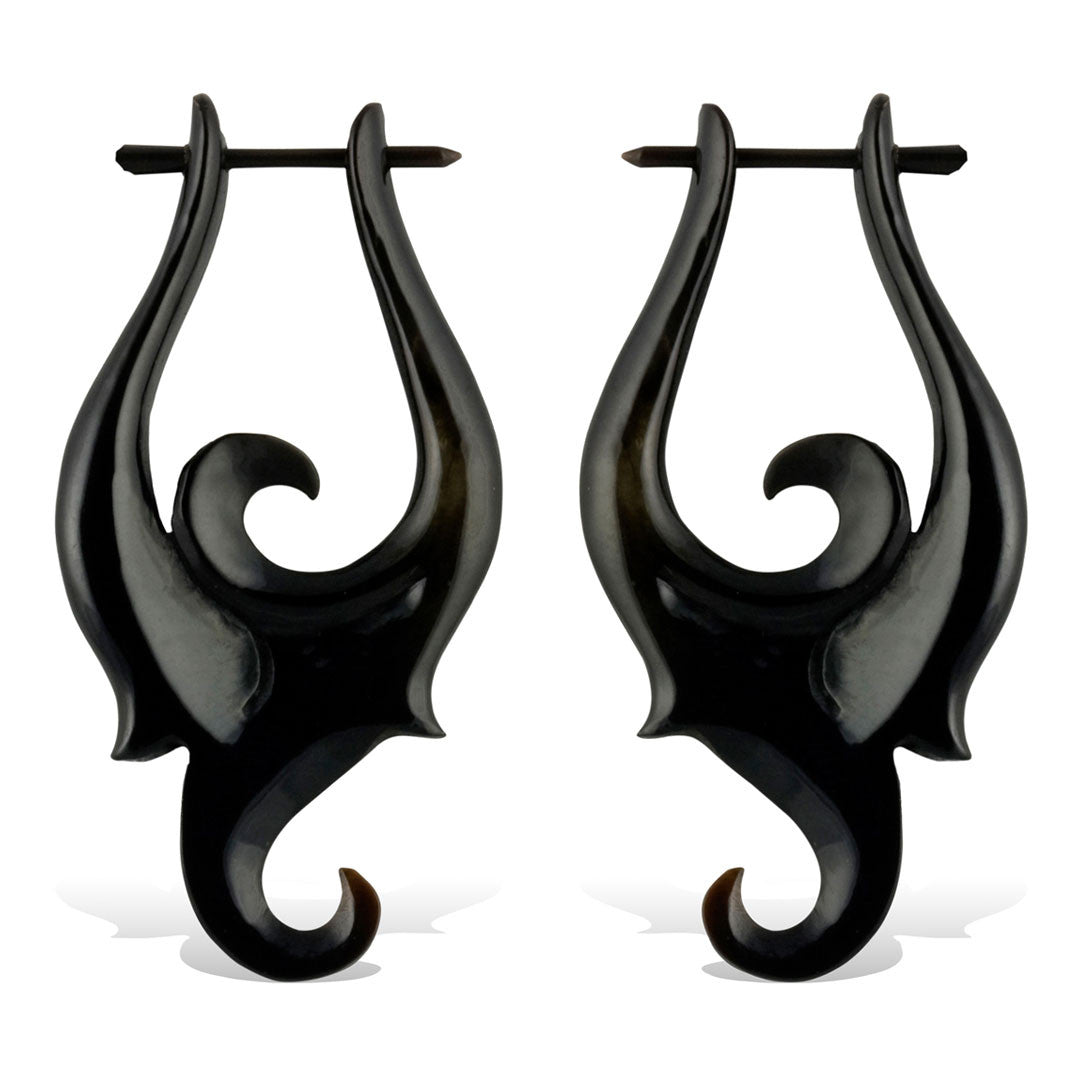 Jaqueline Earrings - Horn