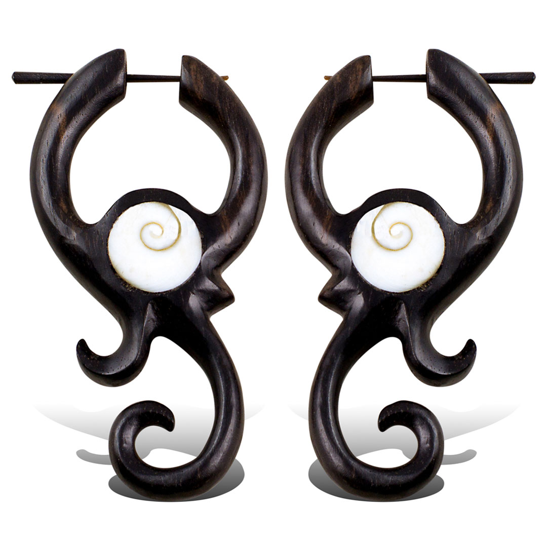 Spiral Shell Curls - Wood