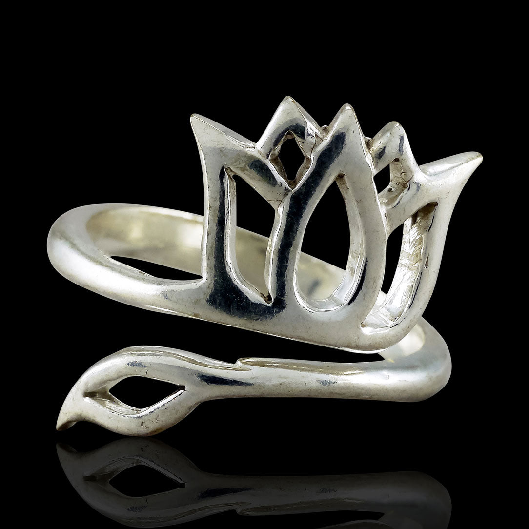 Water Lily Ring - Silver