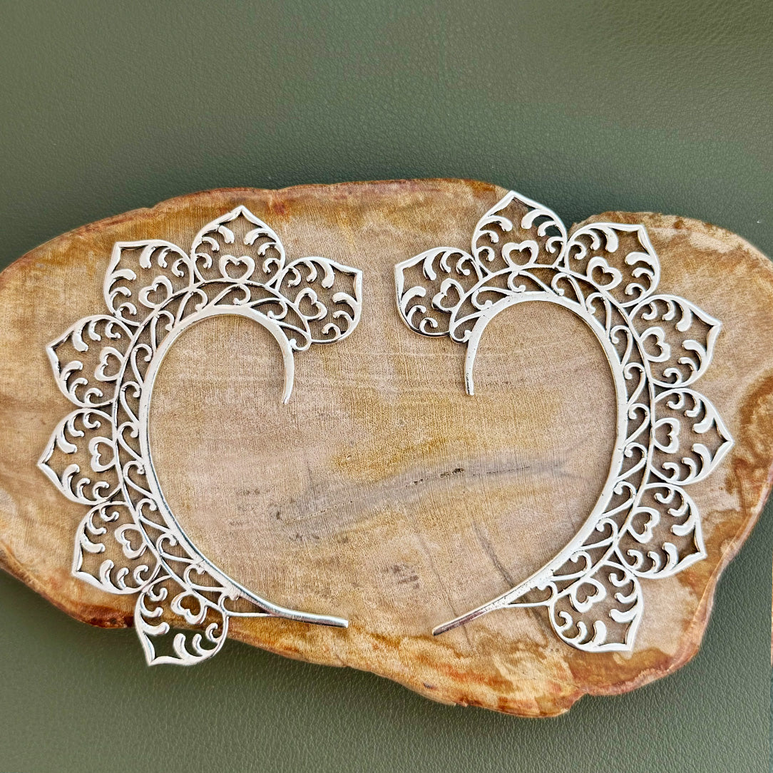 Fiona Ear Cuffs - Silver