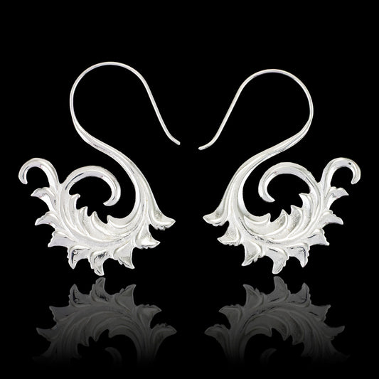 Fire Curls - Silver Posts
