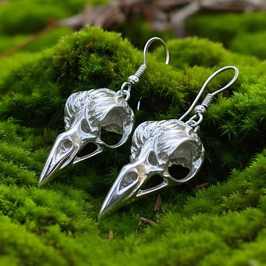 Feathered Ravens - Silver Posts