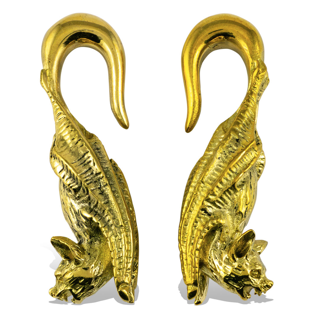 Hanging Bats - Brass