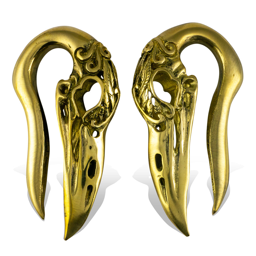 Feather Ravens - Brass