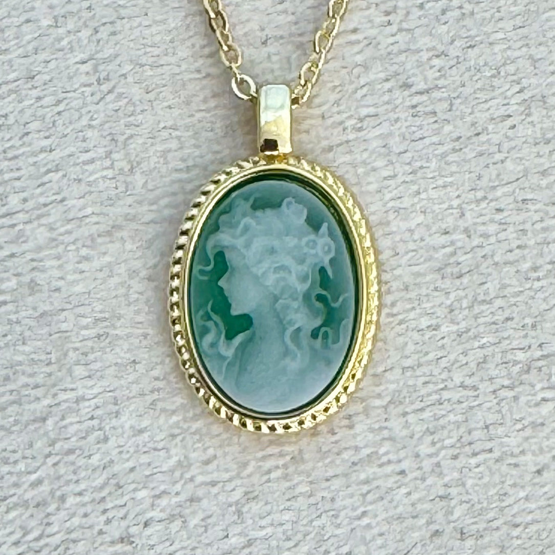 Agustina - Agate Cameo