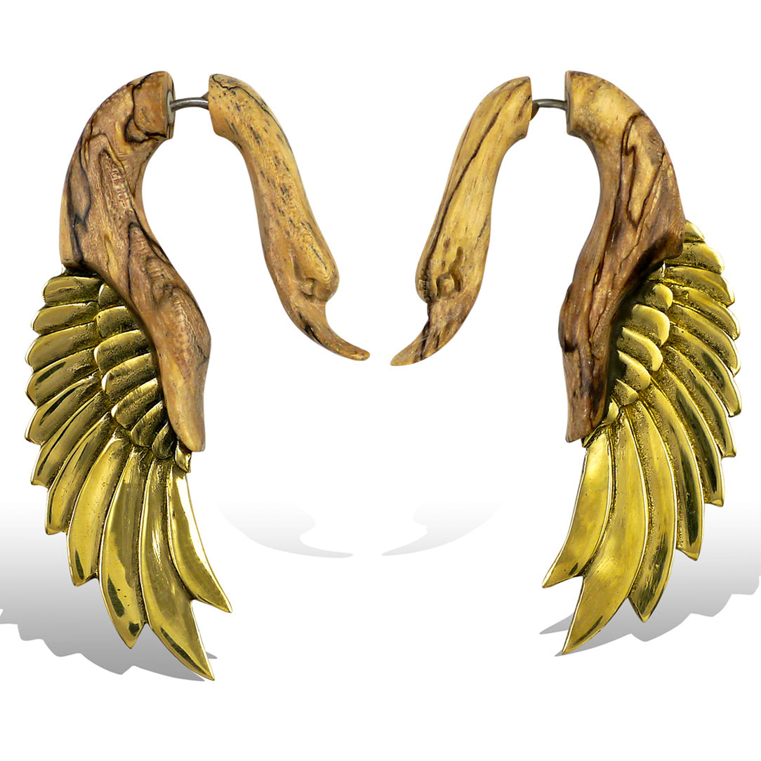 Yafah Swans - Wood & Brass