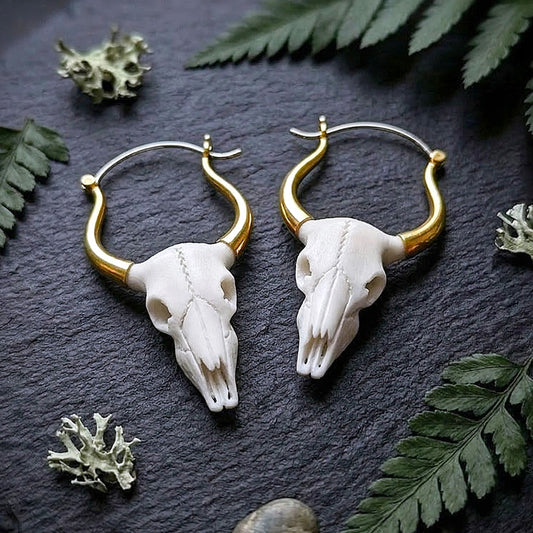 Buffalo Skulls - Bone