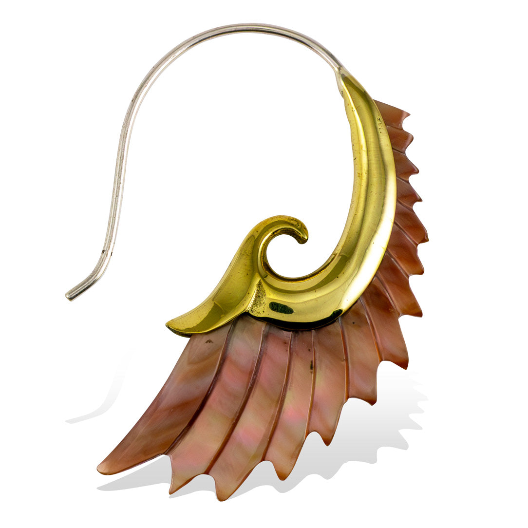 Ornate Nava Wings - Shell