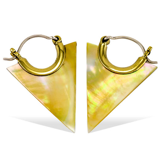 Triangle Hoops - Shell