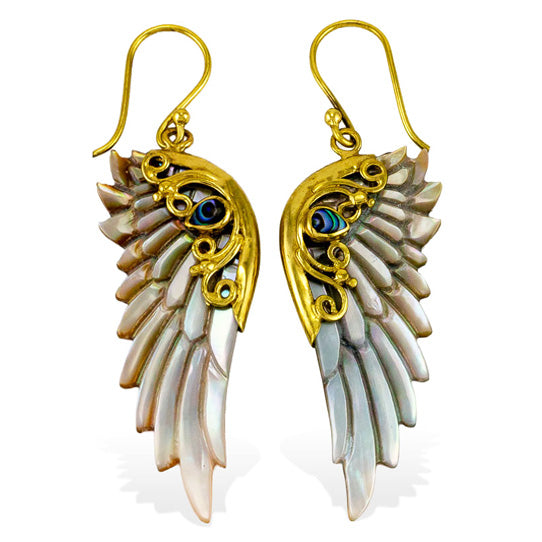 Freya Wings - Brass
