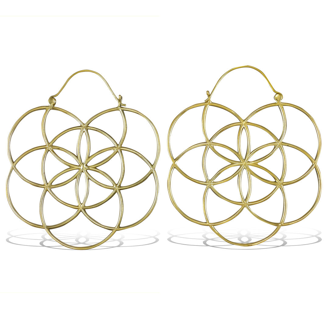 Flower of Life Hoops