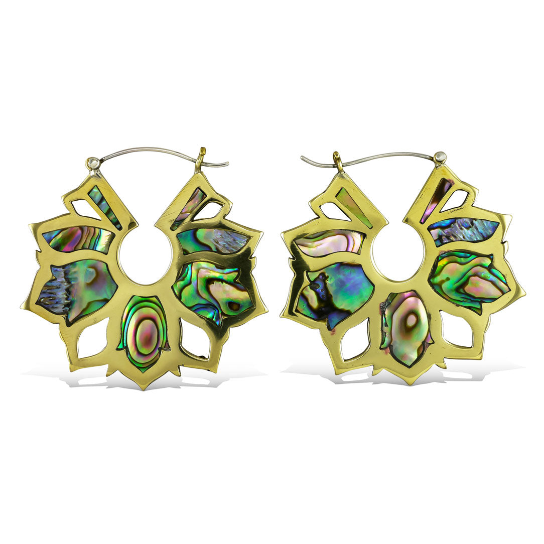 Kiana Hoops - Silver Post