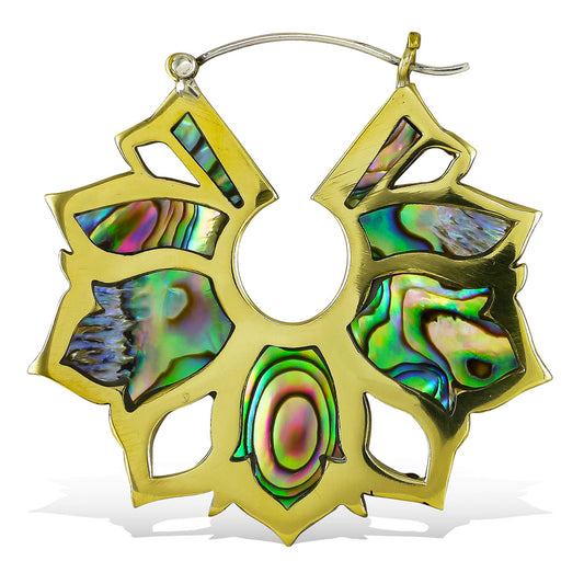 Kiana Hoops - Silver Post