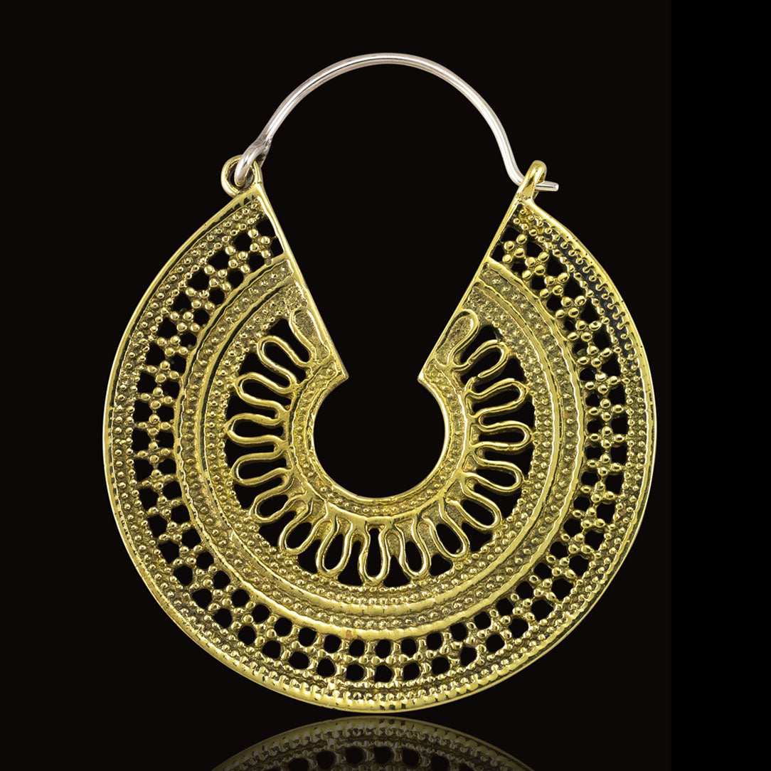 Sanjati Hoops - Silver Posts