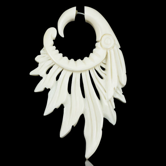Headdress Feathers - Bone