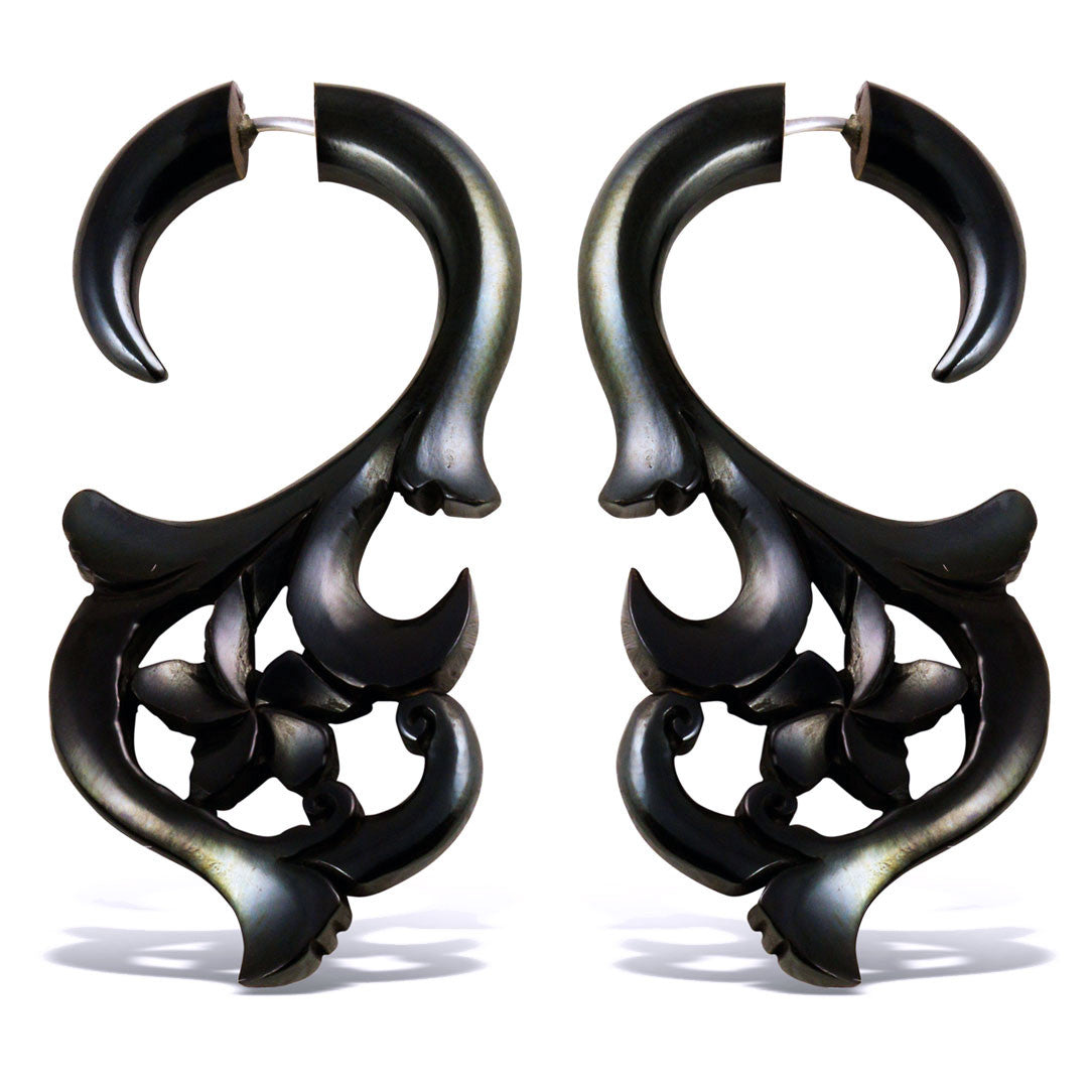 Plumeria Curls - Horn