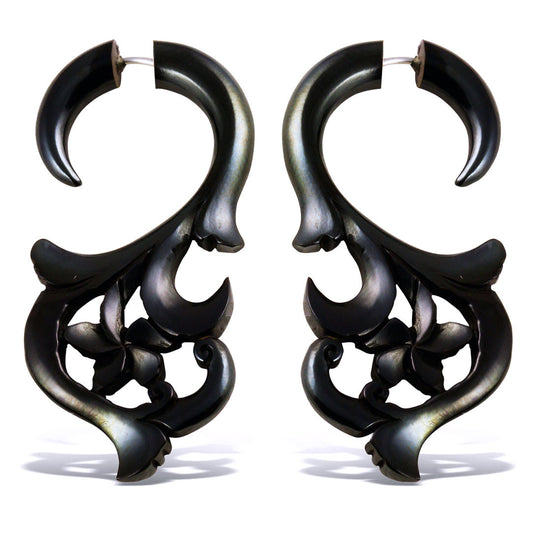 Plumeria Curls - Horn