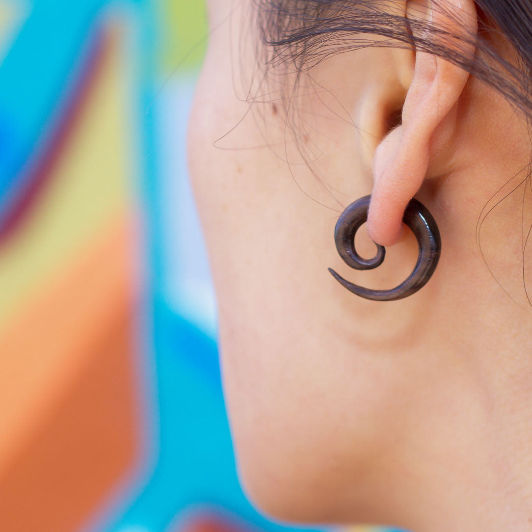 Spirals - Brown Sono Wood