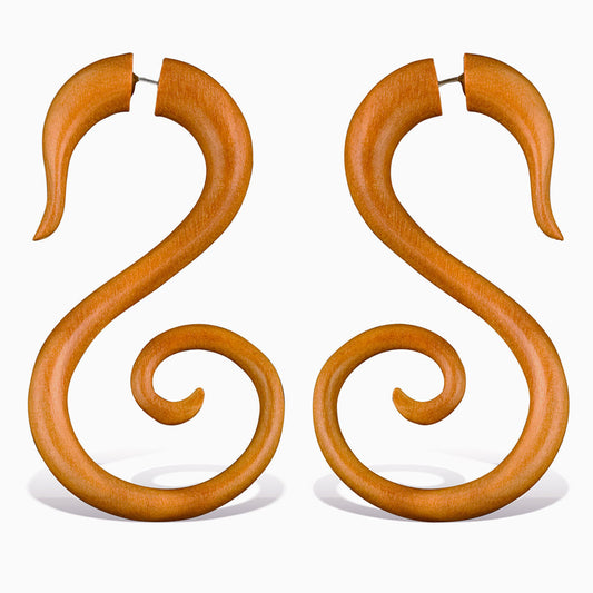 Spiral Tails - Wood