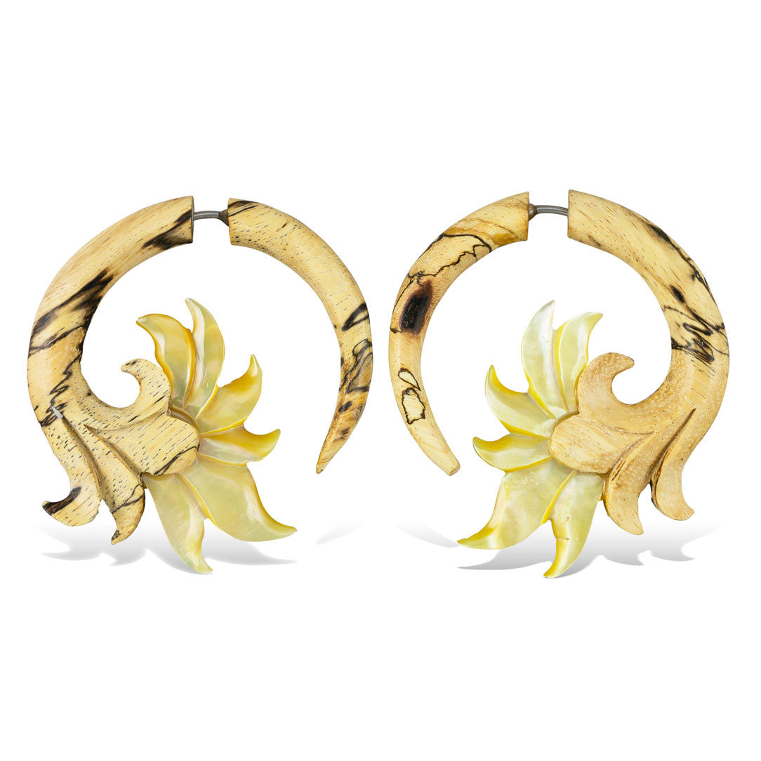 Ambrosia Flowers - Wood & Shell