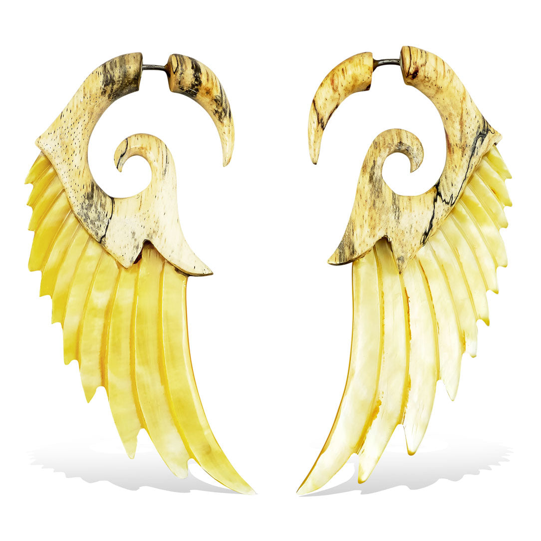 Striking Wings - Wood & Shell
