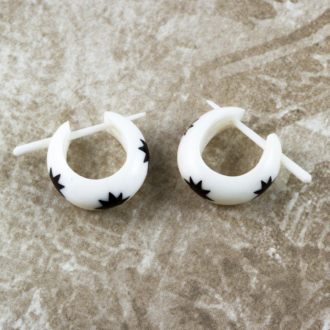 Basic Hoops with Sun - Bone