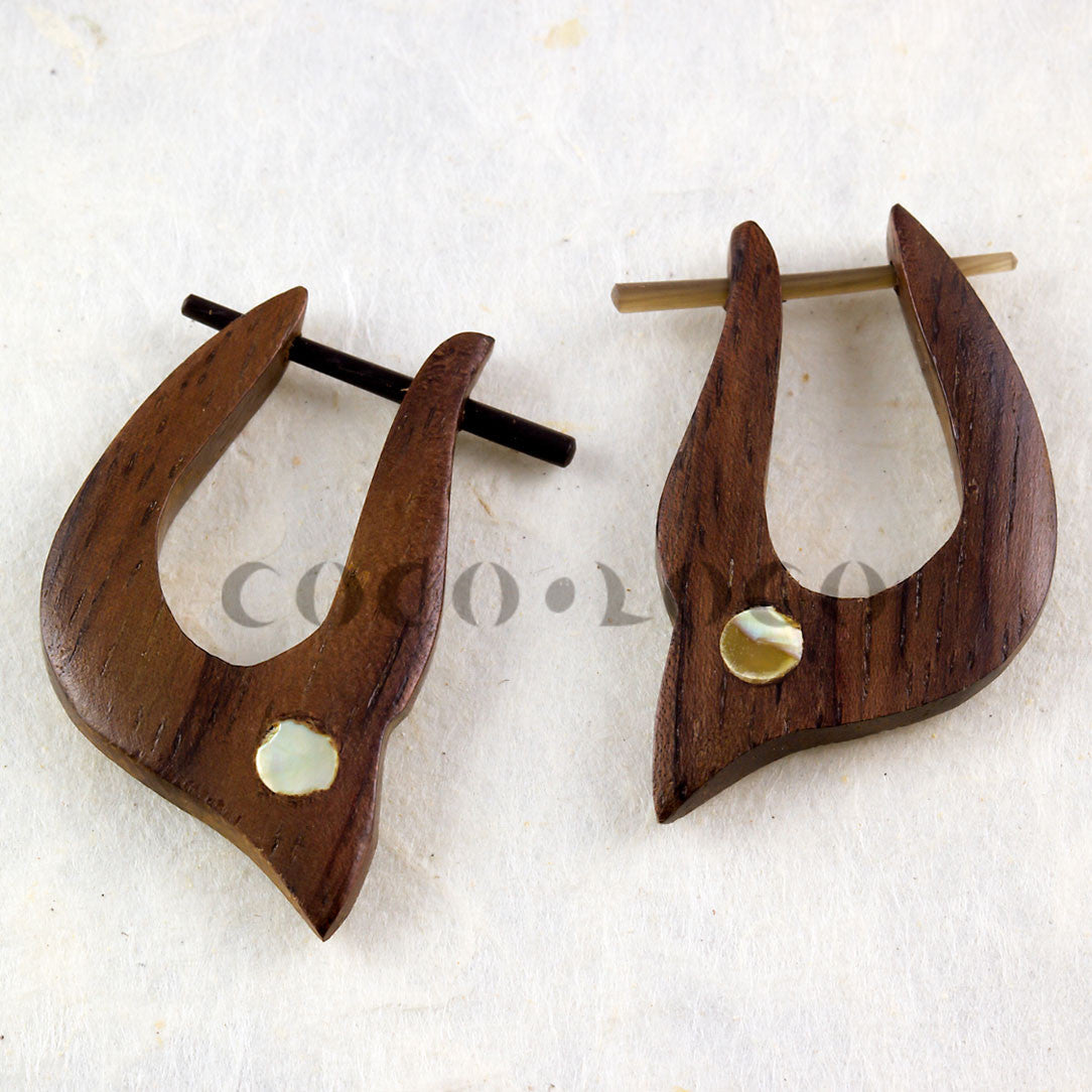 Twilight Hoops - Wood