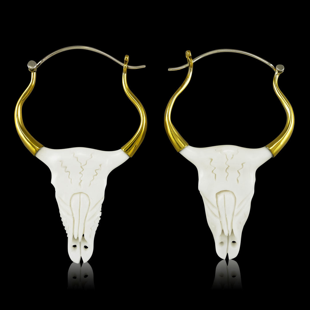 Buffalo Skulls - Bone