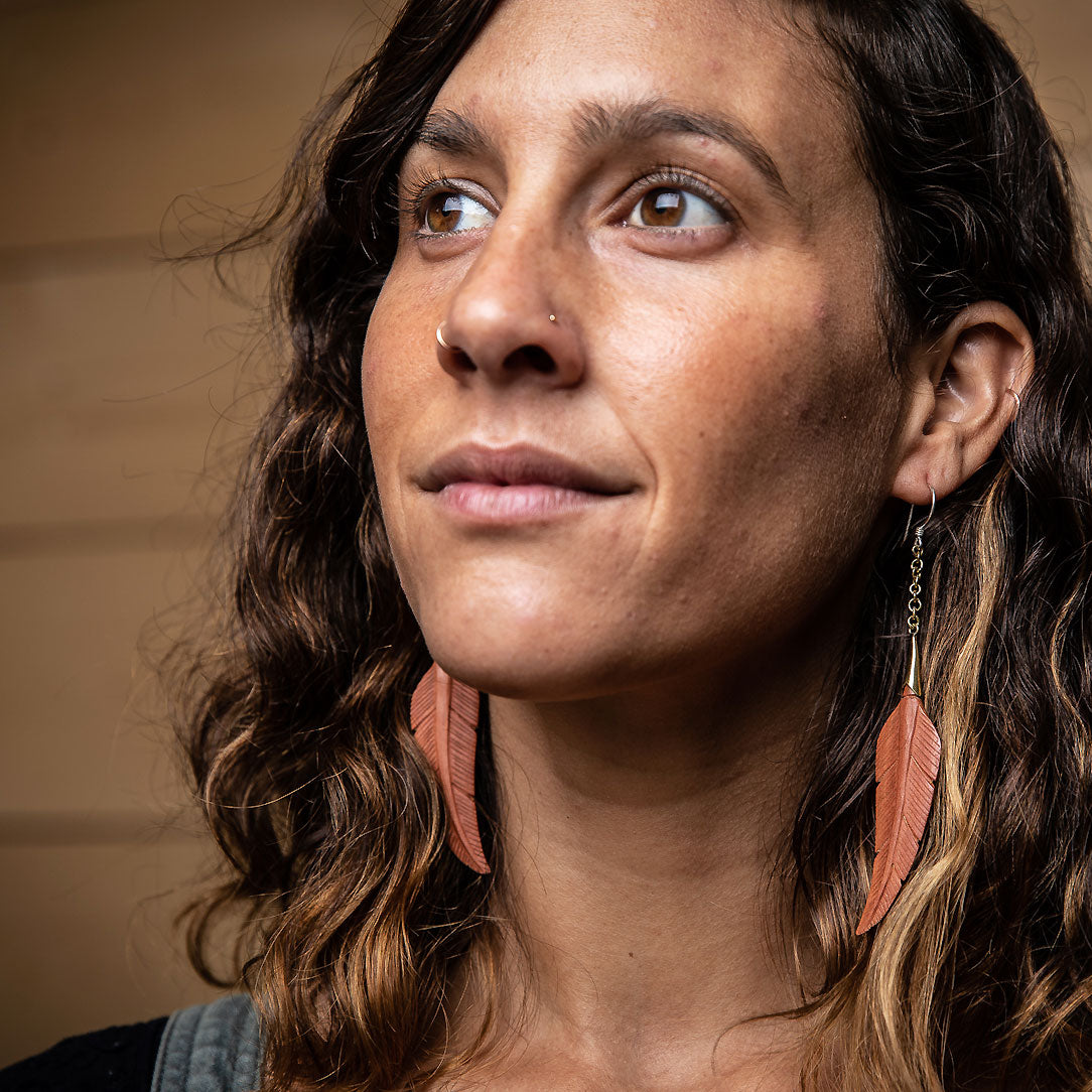 Summer Feathers - Wood