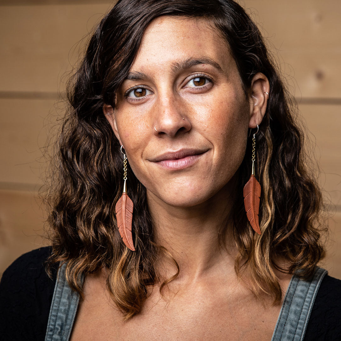 Summer Feathers - Wood