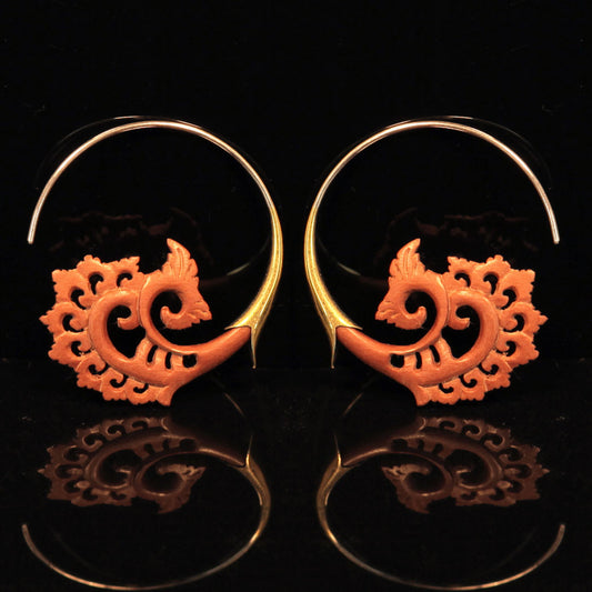 Isabelle Swirls - Wood