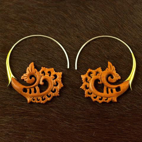 Isabelle Swirls - Wood