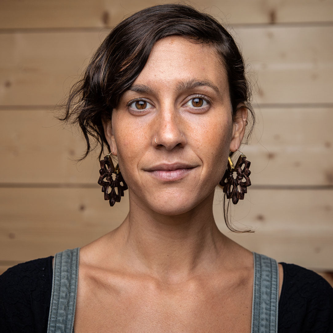 Delilah Hoops - Wood